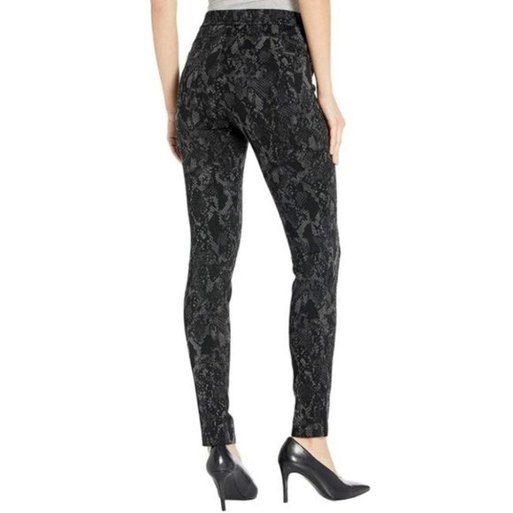 Sanctuary Ponte Pants Women's Size Medium Black Grey Snake Stretch Leggings - Picture 7 of 13